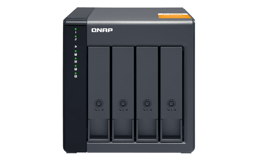 (NEW VENDOR) QNAP TL-D400S 4-Bay JBOD Storage Enclosure | 4 x 3.5" / 2.5" SATA 6G - C2 Computer