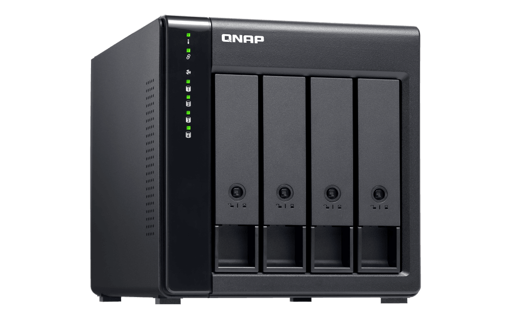 (NEW VENDOR) QNAP TL-D400S 4-Bay JBOD Storage Enclosure | 4 x 3.5" / 2.5" SATA 6G - C2 Computer