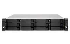 (NEW VENDOR) QNAP TL-R1200C-RP 12-Bay JBOD Storage Enclosure | 12 x 3.5" / 2.5" SATA 6G | 2U Rackmount - C2 Computer