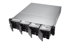 (NEW VENDOR) QNAP TL-R1200C-RP 12-Bay JBOD Storage Enclosure | 12 x 3.5" / 2.5" SATA 6G | 2U Rackmount - C2 Computer