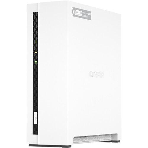 (NEW VENDOR) QNAP TS-133 1-Bay NAS | ARM Cortex-A55 1.8GHz Quad Core, with NPU - C2 Computer