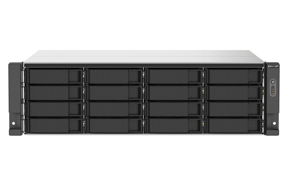 (NEW VENDOR) QNAP TS-1673AU-RP-16G 16-Bay NAS | 3U Rackmount | AMD Ryzen™ V1500B 2.2 GHz Quad Core - C2 Computer