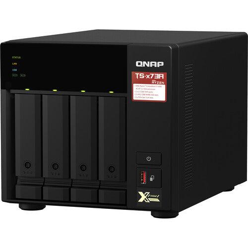 (NEW VENDOR) QNAP TS-473A-8G 4-Bay NAS | AMD Ryzen™ V1500B 2.2 GHz Quad Core - C2 Computer