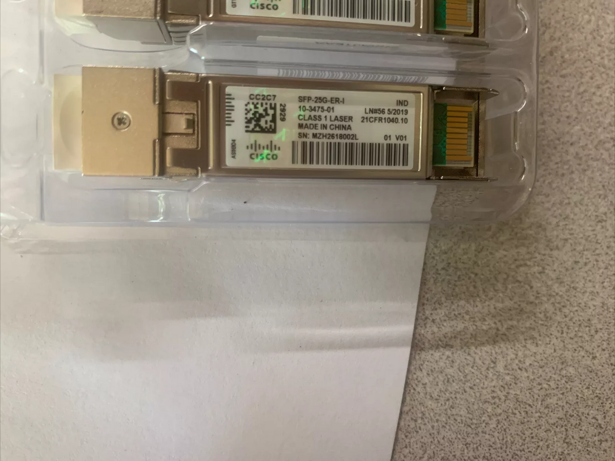 CISCO Transceiver 10-3475-01 SFP-10G-ER-I, GRADE A, HOLO