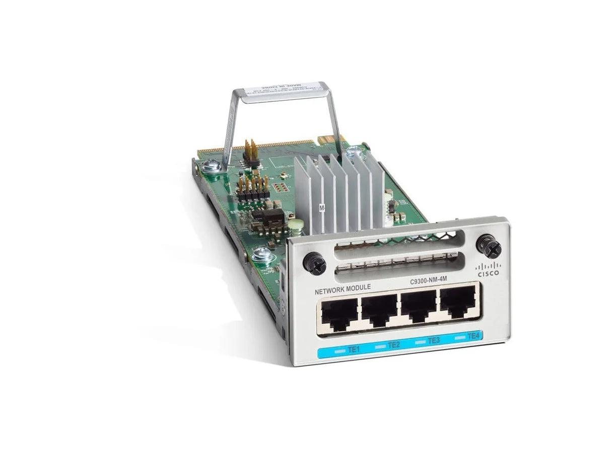 (USED) CISCO C9300-NM-4M Catalyst 9300 Series 4x MultiGB RJ-45 Switch Module - C2 Computer
