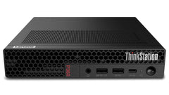 (NEW VENDOR) LENOVO 30FAS02600 Lenovo ThinkStation P360 Tiny, Intel Core i7-12700T, 16GB DDR5-4800 SoDIMM, 512GB M.2 PCIe G4 SSD, NVIDIA T600 4GB Ram 4*mDP, No ODD, VESA Mount, Integrated Gigabit Ethernet, Intel Wifi 6E AX211 AX+BT - C2 Computer