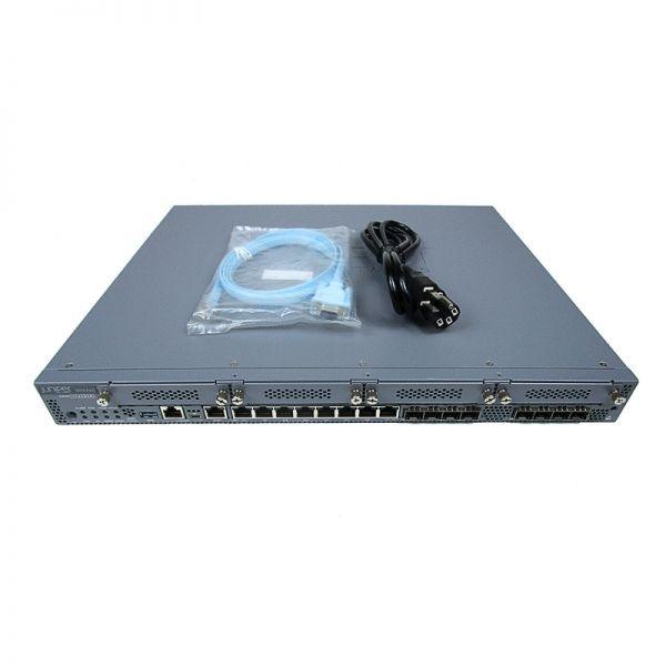 (NEW VENDOR) JUNIPER NETWORKS SRX340-SYS-JB SRX340 Services Gateway includes hardware (16GE, 4x MPIM slots, 4G RAM, 8G Flash, power supply, cable and RMK) and Junos Software Base (Firewall, NAT, IPSec, Routing, MPLS and Switching).