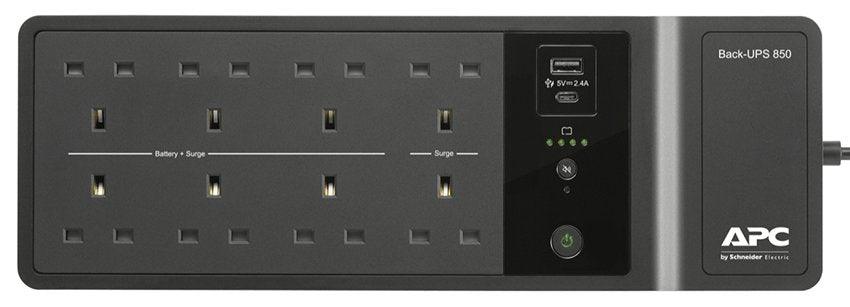 (NEW VENDOR) APC BE850G2-UK Back-UPS ES APC Back-UPS 850VA, 230V, 1 USB charging port - C2 Computer