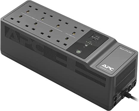 (NEW VENDOR) APC BE850G2-UK Back-UPS ES APC Back-UPS 850VA, 230V, 1 USB charging port - C2 Computer