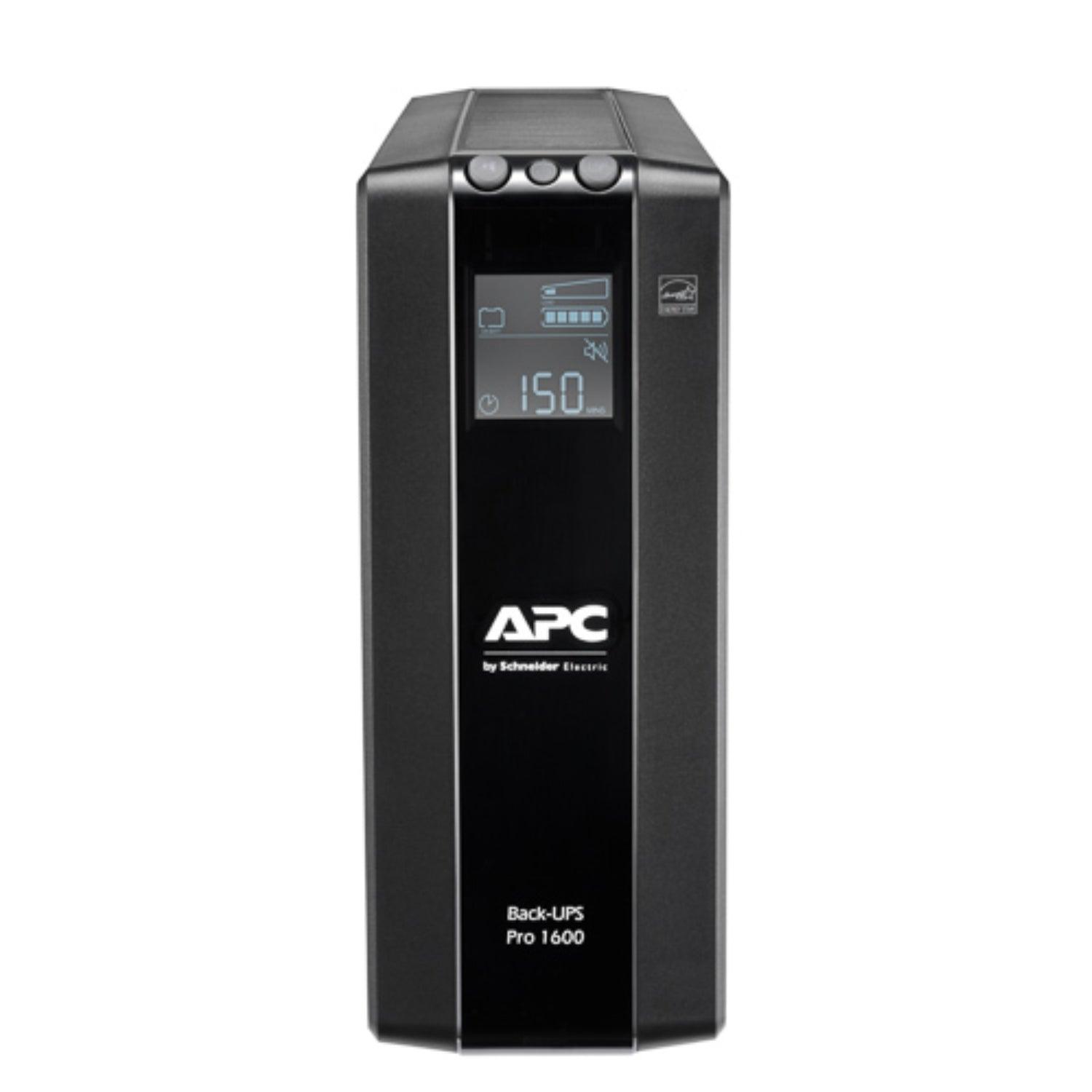 (NEW VENDOR) APC BR1600MI Back UPS Pro BR 1600VA, 8 Outlets, AVR, LCD Interface - C2 Computer