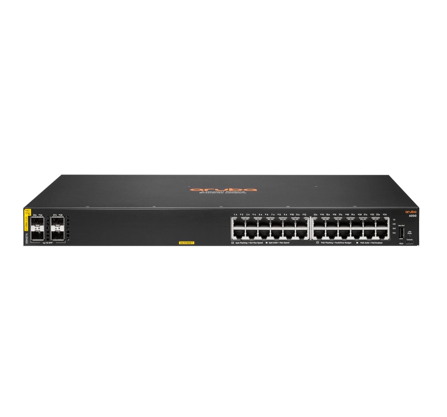 (NEW VENDOR) ARUBA R8N87A Aruba 6000 24G CL4 4SFP Switch - C2 Computer