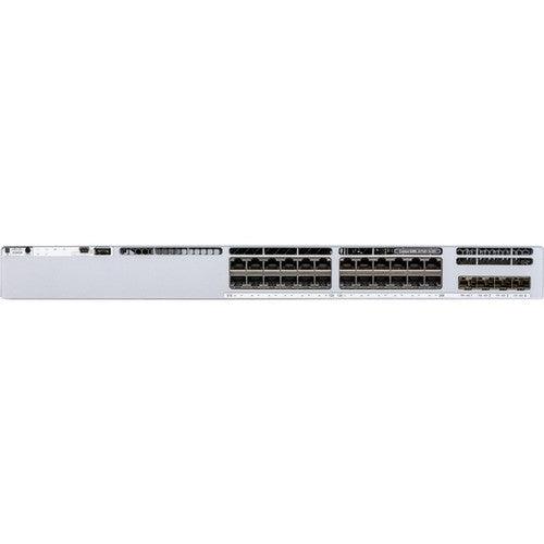 (NEW VENDOR) CISCO C9300L-24P-4X-A Catalyst 9300L 24p PoE, Network Advantage ,4x10G Uplink - C2 Computer