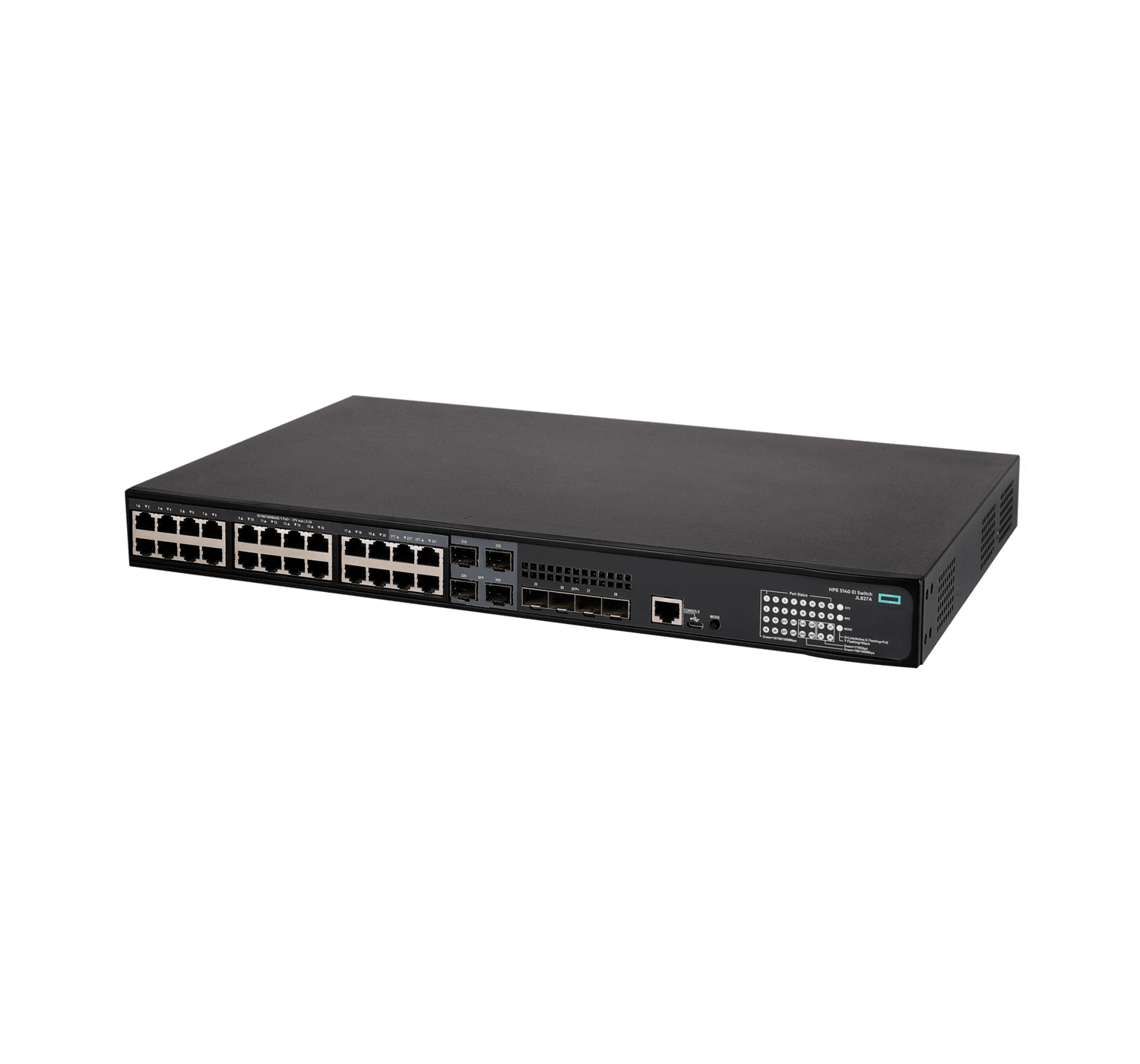 (NEW VENDOR) HPE JL827A HPE 5140 24G PoE+ 4SFP+ EI Switch - C2 Computer