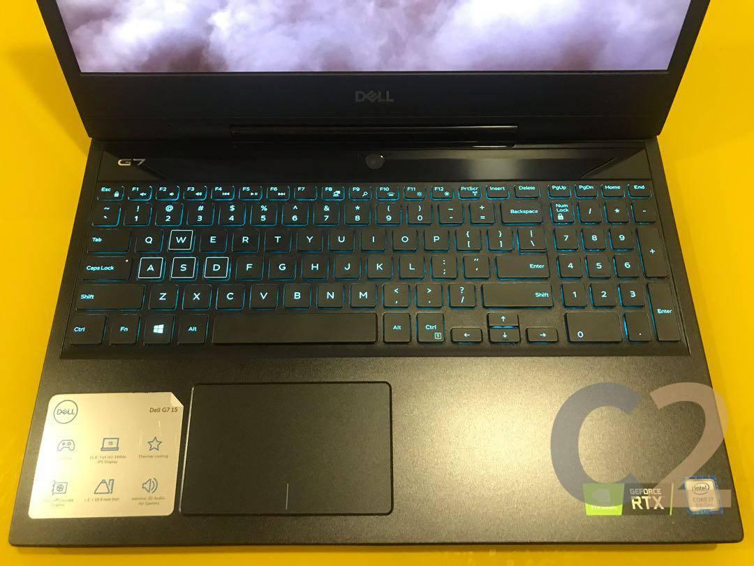 (USED) DELL G7 7590 i7-8750H 4G 128-SSD NA RTX 2060 6GB 15.6inch 1920x1080 144Hz Gaming Laptop 95% - C2 Computer